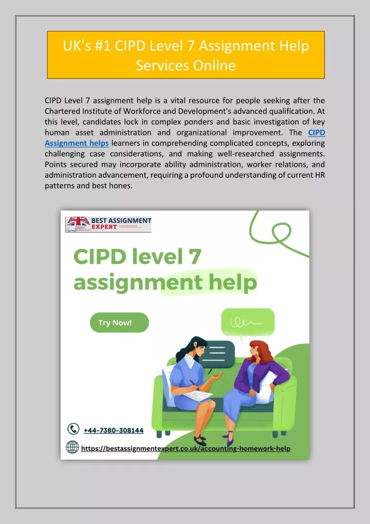 uk s 1 cipd level 7 assignment help services