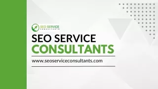 Enhance Your Online Visibility with SEO Service Consultants