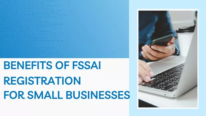benefits of fssai registration