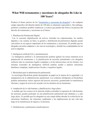 testamentos y sucesiones de abogados