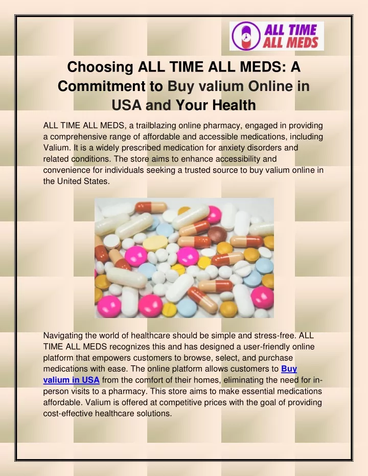 choosing all time all meds a commitment