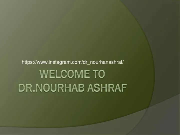 https www instagram com dr nourhanashraf