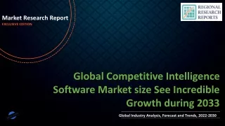 Competitive Intelligence Software Market size See Incredible Growth during 2033