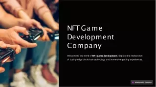 nft game development company