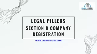 Get Section 8 Company Registration Online in India