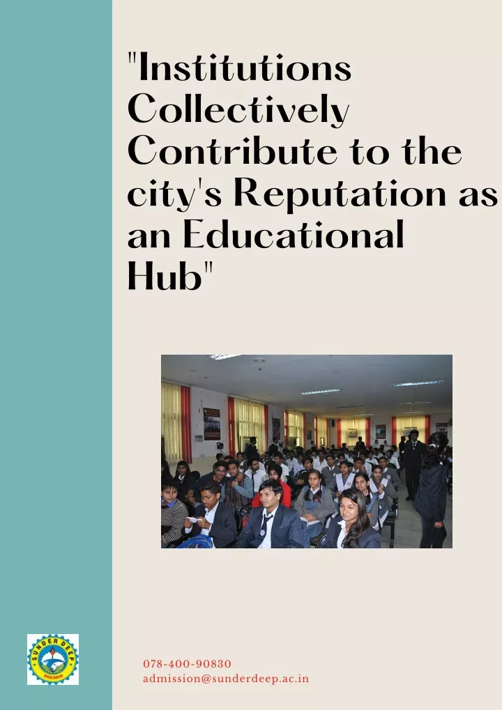 institutions collectively contribute to the city