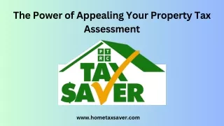 the power of appealing your property