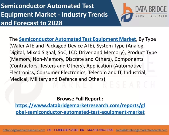 semiconductor automated test equipment market