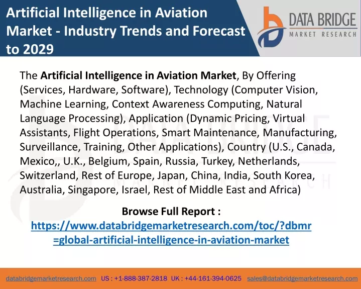 artificial intelligence in aviation market