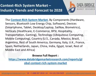 context rich system market industry trends