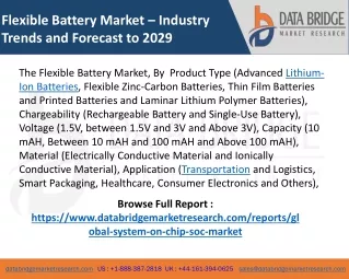 flexible battery market industry trends