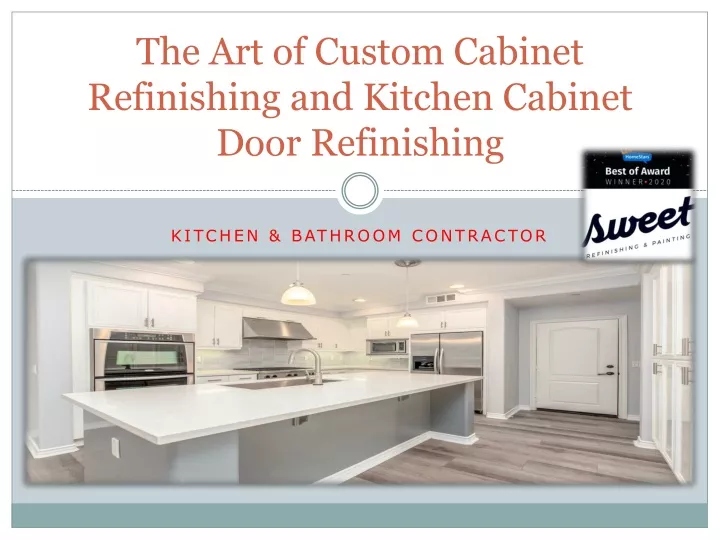 the art of custom cabinet refinishing and kitchen cabinet door refinishing