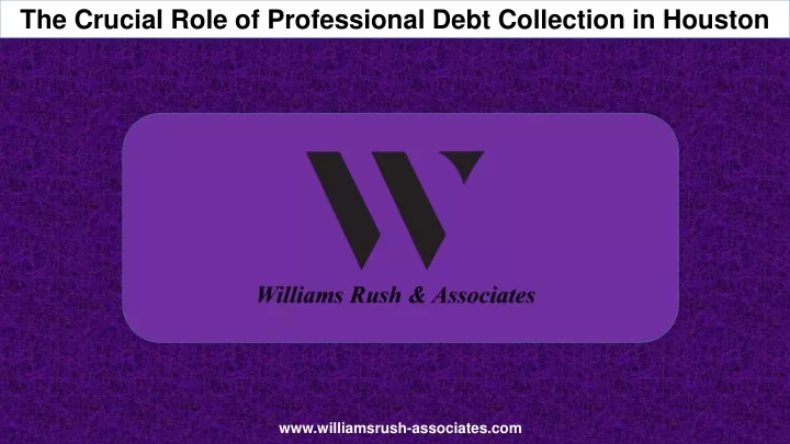 the crucial role of professional debt collection