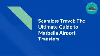 Marbella Airport Transfers