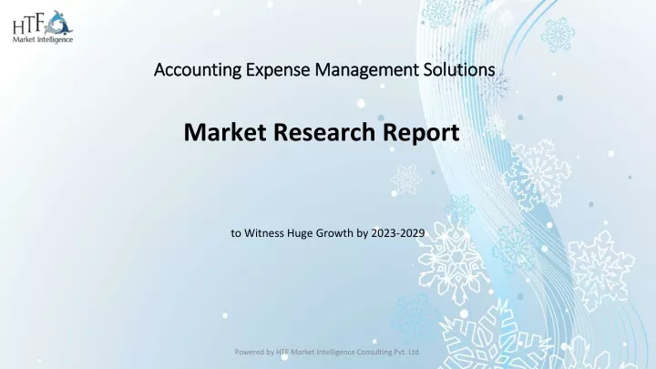 accounting expense management solutions market research report