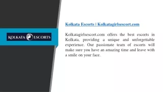 Kolkata Escorts  Kolkatagirlsescort.com