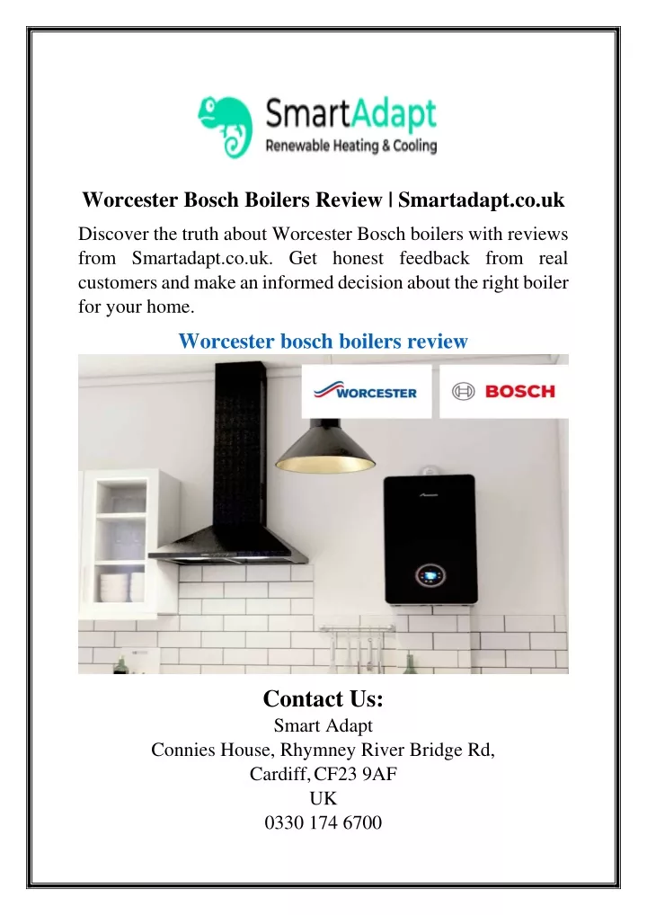 worcester bosch boilers review smartadapt co uk