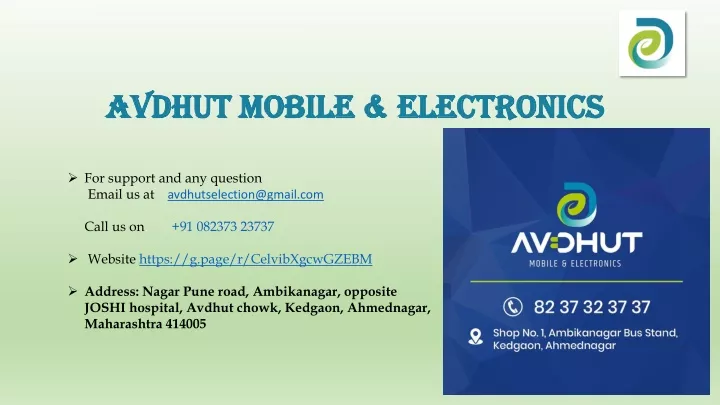 avdhut mobile electronics