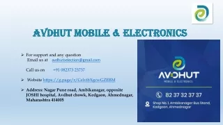 Mobile Phone Dealer in Ahmednagar | Avdhut Selection