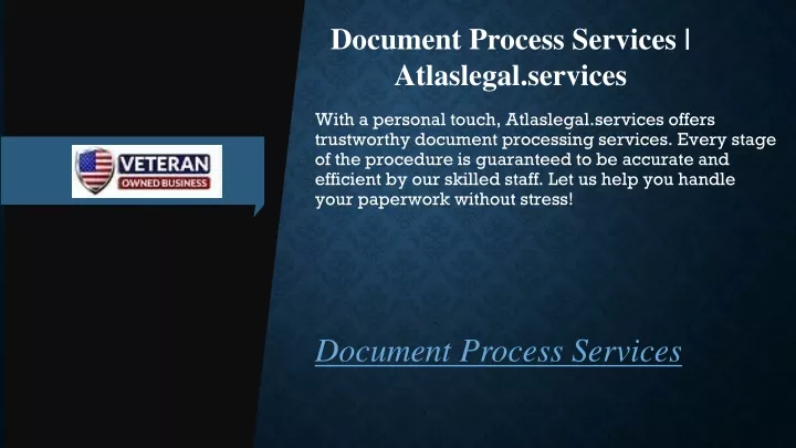 document process services atlaslegal services