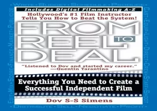 ✔PDF✔ From Reel to Deal: Everything You Need to Create a Successful Independent