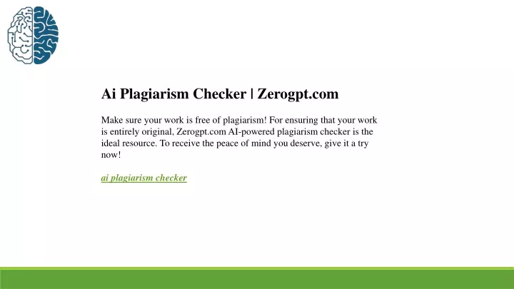 ai plagiarism checker zerogpt com make sure your