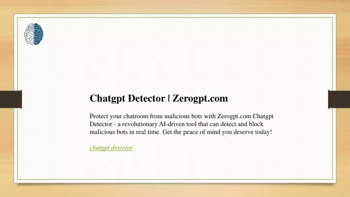 chatgpt detector zerogpt com protect your