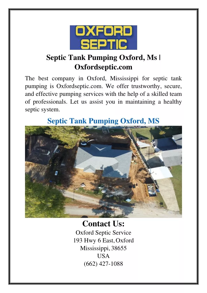 septic tank pumping oxford ms oxfordseptic com