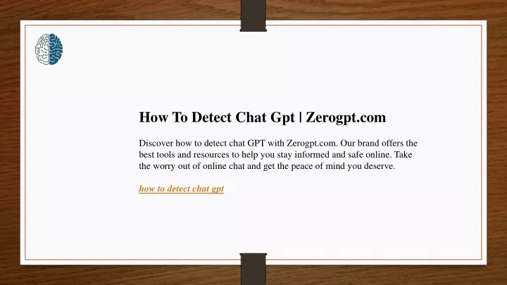 how to detect chat gpt zerogpt com discover