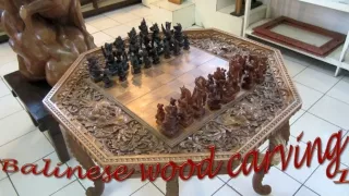 balinese wood carving