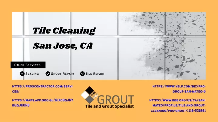 tile cleaning