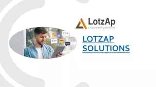 Seamless Solutions: LotzAp's Expertise in iPad App Development, Florida