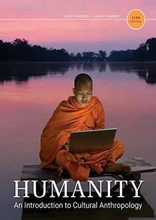 PDF/❤READ/Download⭐  Humanity: An Introduction to Cultural Anthropology