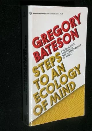 PDF_  Steps to an Ecology of the Mind