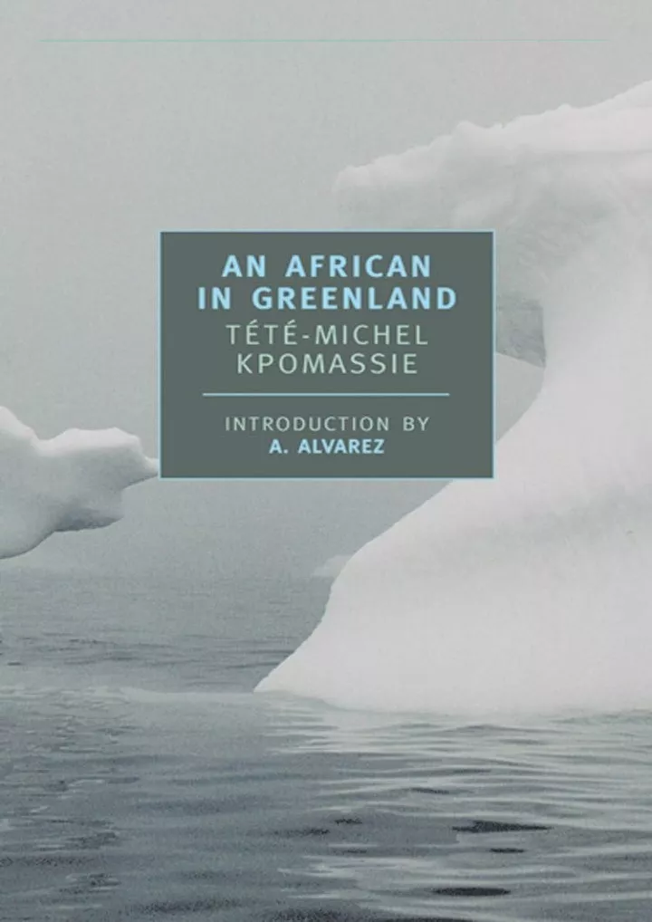 pdf read online an african in greenland new york