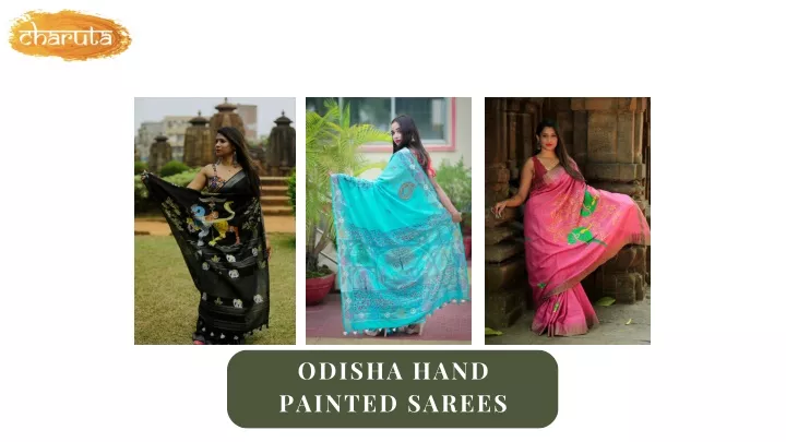 odisha hand painted sarees
