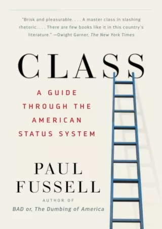 PDF/❤READ✔  Class: A Guide Through the American Status System
