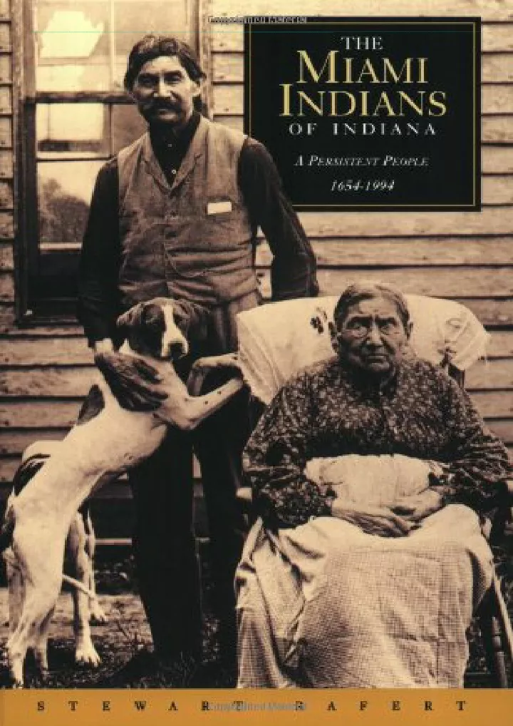 pdf read online the miami indians of indiana