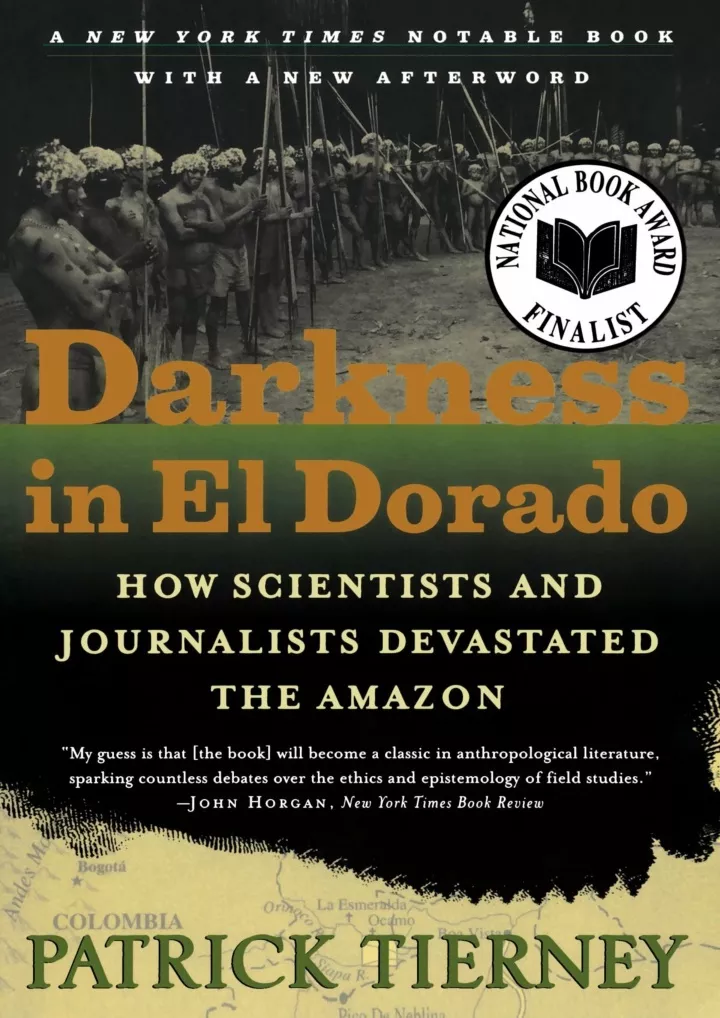 download pdf darkness in el dorado how scientists