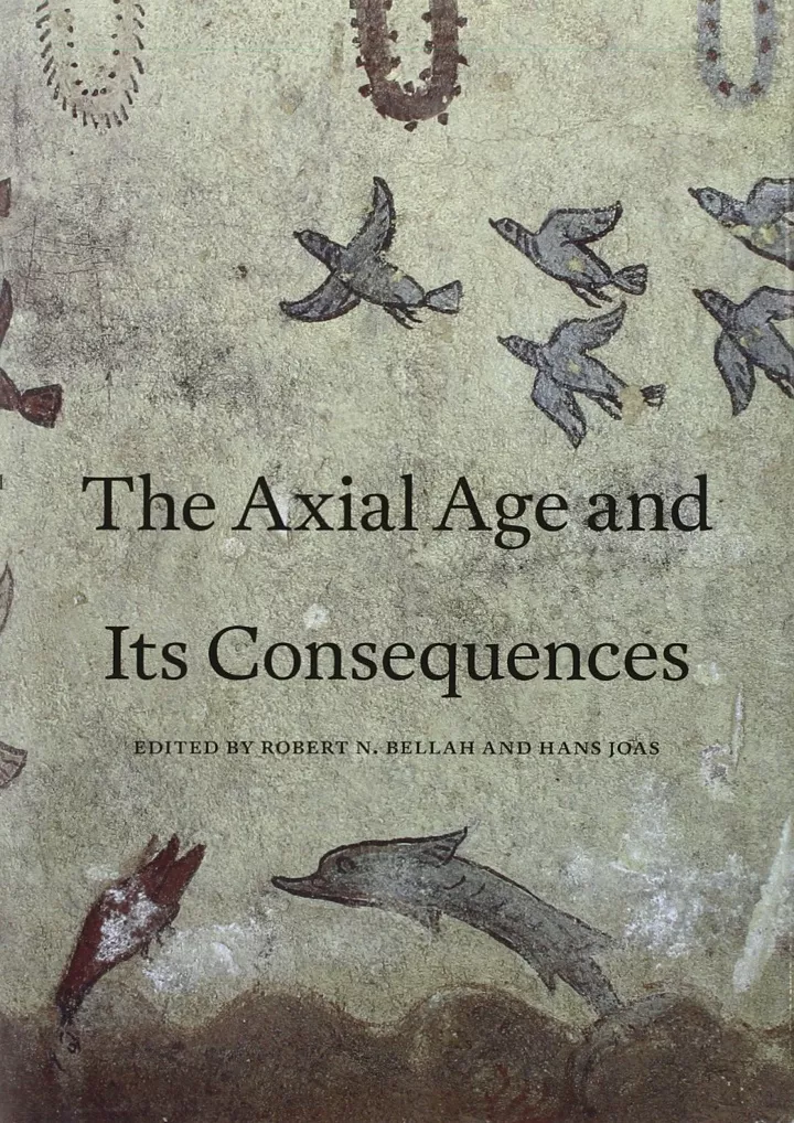 pdf the axial age and its consequences download