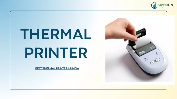 thermal printer