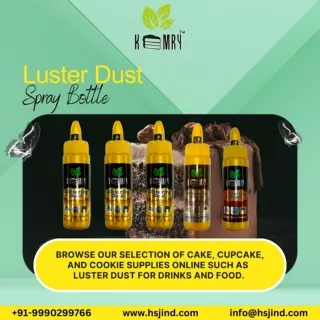 Shimmer Luster Dust For Cookies - KEMRY - HSJ Indsutries