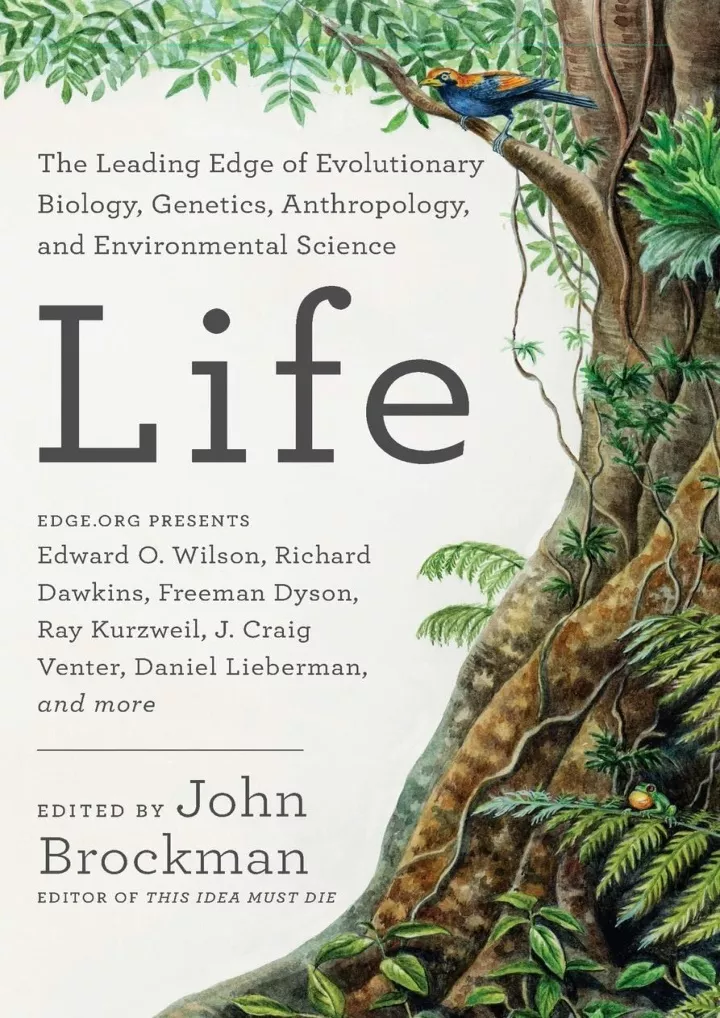 pdf read online life the leading edge