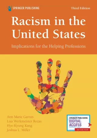 get [PDF] ❤Download⭐ Racism in the United States, Third Edition: Implications fo