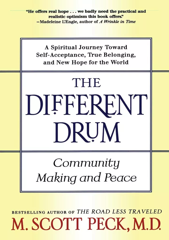 read download the different drum community making