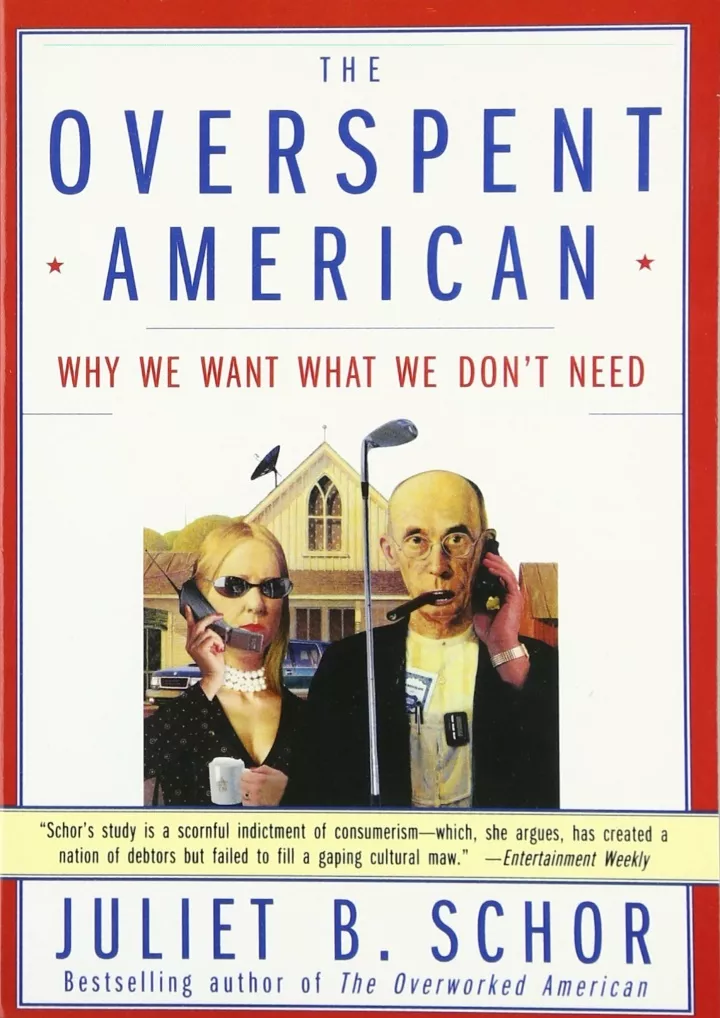 pdf download the overspent american why we want