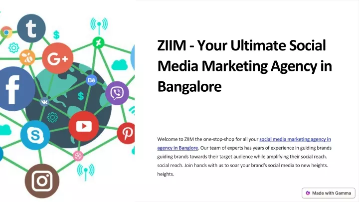 ziim your ultimate social media marketing agency