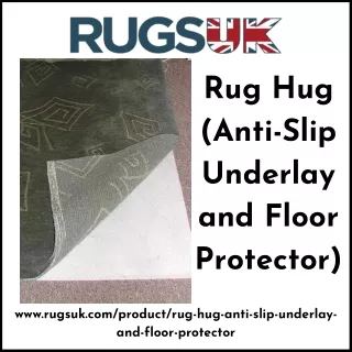Rug Hug – Anti-Slip Underlay and Floor Protector