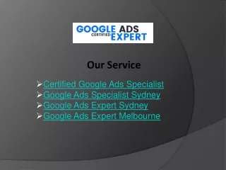 Certified Google Ads Specialist