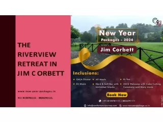 The Riverview Retreat | New Year Packages in Jim Corbett